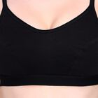 Ladies' Non-Padded Bra, Black, small image number null